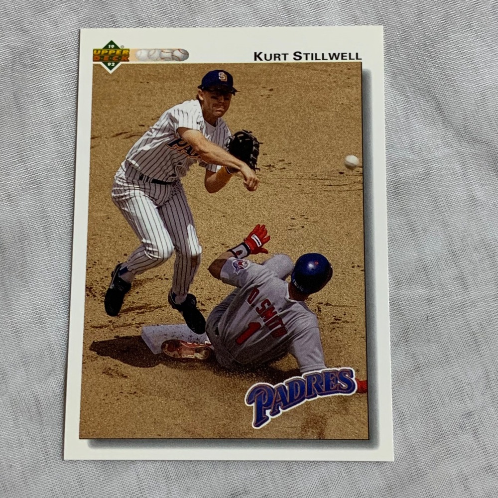 1992 Upper Deck Kurt Stillwell San Diego Padres Baseball Card #705 Vintage MLB